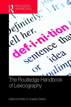 The Routledge Handbook of Lexicography (eBook, ePUB)