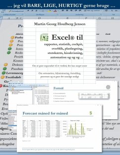 Excel til rapporter ... (eBook, ePUB) - Jensen, Martin Georg Houlberg
