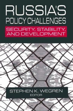Russia's Policy Challenges (eBook, ePUB) - Wegren, Stephen K.