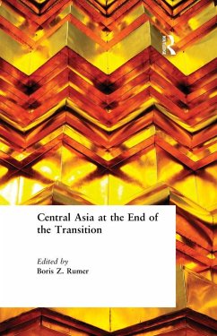 Central Asia at the End of the Transition (eBook, ePUB) - Rumer, Boris Z.