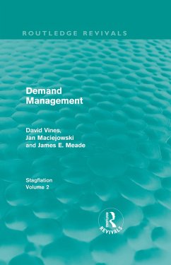 Demand Management (Routledge Revivals) (eBook, ePUB) - Vines, David A; Maciejowski, J. M.; Meade, J. E.