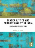 Gender Justice and Proportionality in India (eBook, ePUB)