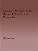 University Autonomy in Russian Federation Since Perestroika (eBook, ePUB)