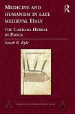 Medicine and Humanism in Late Medieval Italy (eBook, ePUB)