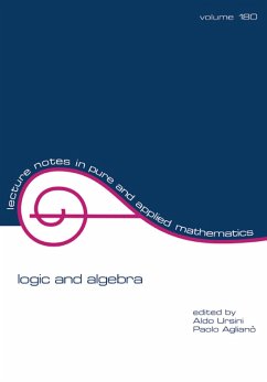 Logic and Algebra (eBook, PDF)