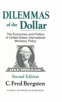 Dilemmas of the Dollar (eBook, ePUB) - Bergsten, C. Fred