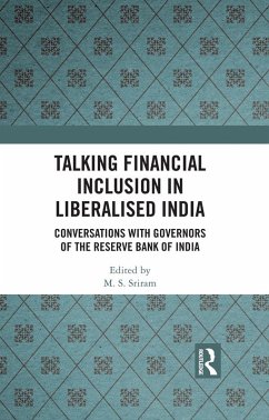 Cover Talking Financial Inclusion in Liberalised India (eBook, PDF)