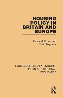 Housing Policy in Britain and Europe (eBook, PDF) - Mccrone, Gavin; Stephens, Mark