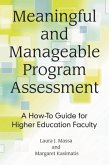 Meaningful and Manageable Program Assessment (eBook, ePUB)