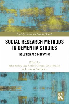 Social Research Methods in Dementia Studies (eBook, PDF)
