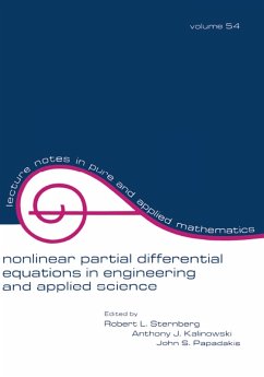 Nonlinear Partial Differential Equations in Engineering and Applied Science (eBook, PDF)