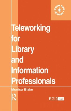 Cover Teleworking for Library and Information Professionals (eBook, ePUB)