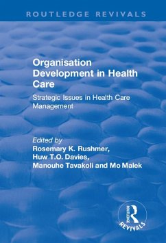 Cover Organisation Development in Health Care (eBook, PDF)