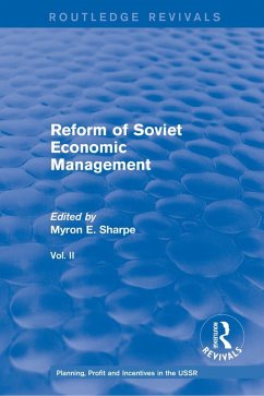 Cover Reform of Soviet Economic Management (eBook, ePUB)