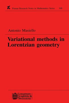 Variational Methods in Lorentzian Geometry (eBook, ePUB) - Masiello, Antonio