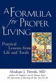 A Formula for Proper Living (eBook, ePUB)