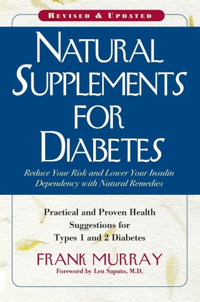 Natural Supplements for Diabetes (eBook, ePUB)