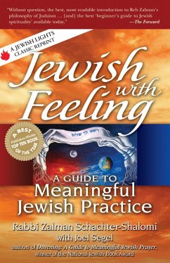 Jewish with Feeling (eBook, ePUB) - Schachter-Shalomi, Rabbi Zalman