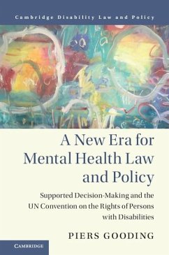 New Era for Mental Health Law and Policy (eBook, ePUB) - Gooding, Piers