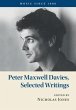 Peter Maxwell Davies, Selected Writings... - Bild 1