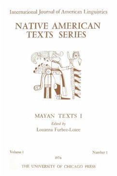 Cover Mayan Texts (eBook, PDF)