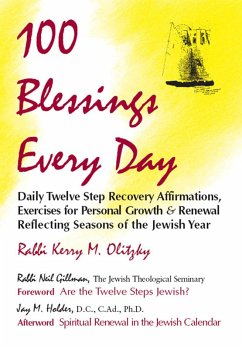 100 Blessings Every Day (eBook, ePUB) - Olitzky, Rabbi Kerry M.
