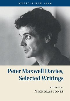 Peter Maxwell Davies, Selected Writings (eBook, ePUB) - Davies, Peter Maxwell