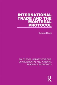 Cover International Trade and the Montreal Protocol (eBook, PDF)