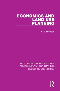 Cover Economics and Land Use Planning (eBook, ePUB)