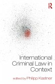 International Criminal Law in Context (eBook, PDF)