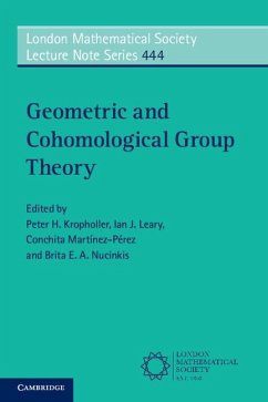 Cover Geometric and Cohomological Group Theory (eBook, ePUB)