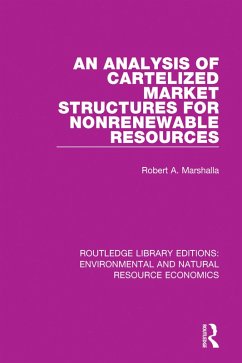 Cover An Analysis of Cartelized Market Structures for Nonrenewable Resources (eBook, PDF)