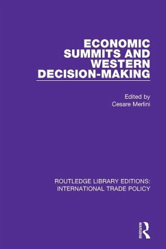 Cover Economic Summits and Western Decision-Making (eBook, ePUB)