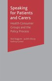 Speaking for Patients and Carers (eBook, PDF)