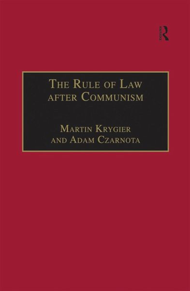 The Rule of Law after Communism (eBook, ePUB) The Rule of Law after Communism (eBook, ePUB)