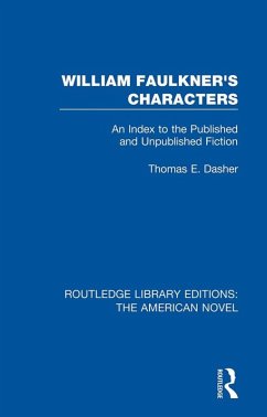 William Faulkner's Characters (eBook, PDF) - Dasher, Thomas E.