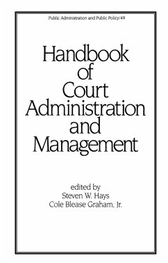 Cover Handbook of Court Administration and Management (eBook, ePUB)