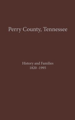 Cover Perry County, TN Volume 1 (eBook, ePUB)