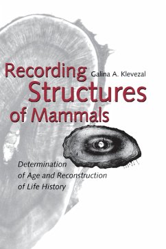 Recording Structures of Mammals (eBook, PDF) - Klevezal, Galina A.