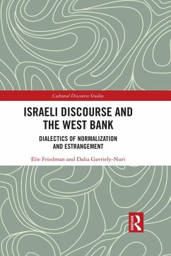Cover Israeli Discourse and the West Bank (eBook, PDF)