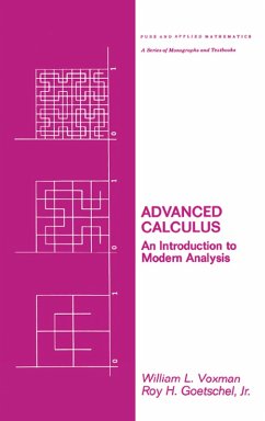 Advanced Calculus (eBook, ePUB) - Voxman