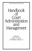 Handbook of Court Administration and Management (eBook, PDF)