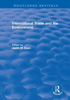 Cover International Trade and the Environment (eBook, ePUB)