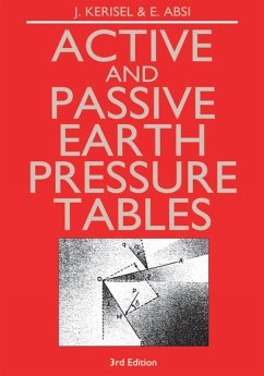 Active and Passive Earth Pressure Tables (eBook, ePUB) - Absi, E.