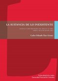 La sustancia de lo inexistente (eBook, PDF)