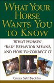 What Your Horse Wants You to Know (eBook, ePUB)