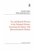 Tax and Benefit Policies in the Enlarged Europe (eBook, ePUB)