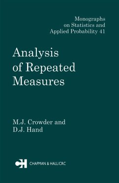 Analysis of Repeated Measures (eBook, PDF) - Crowder, Martin J.; Hand, David J.