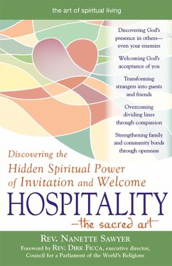 Hospitality-The Sacred Art (eBook, ePUB) - Sawyer, Rev. Nanette