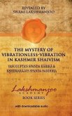 The Mystery of Vibrationless-Vibration in Kashmir Shaivism (eBook, ePUB)